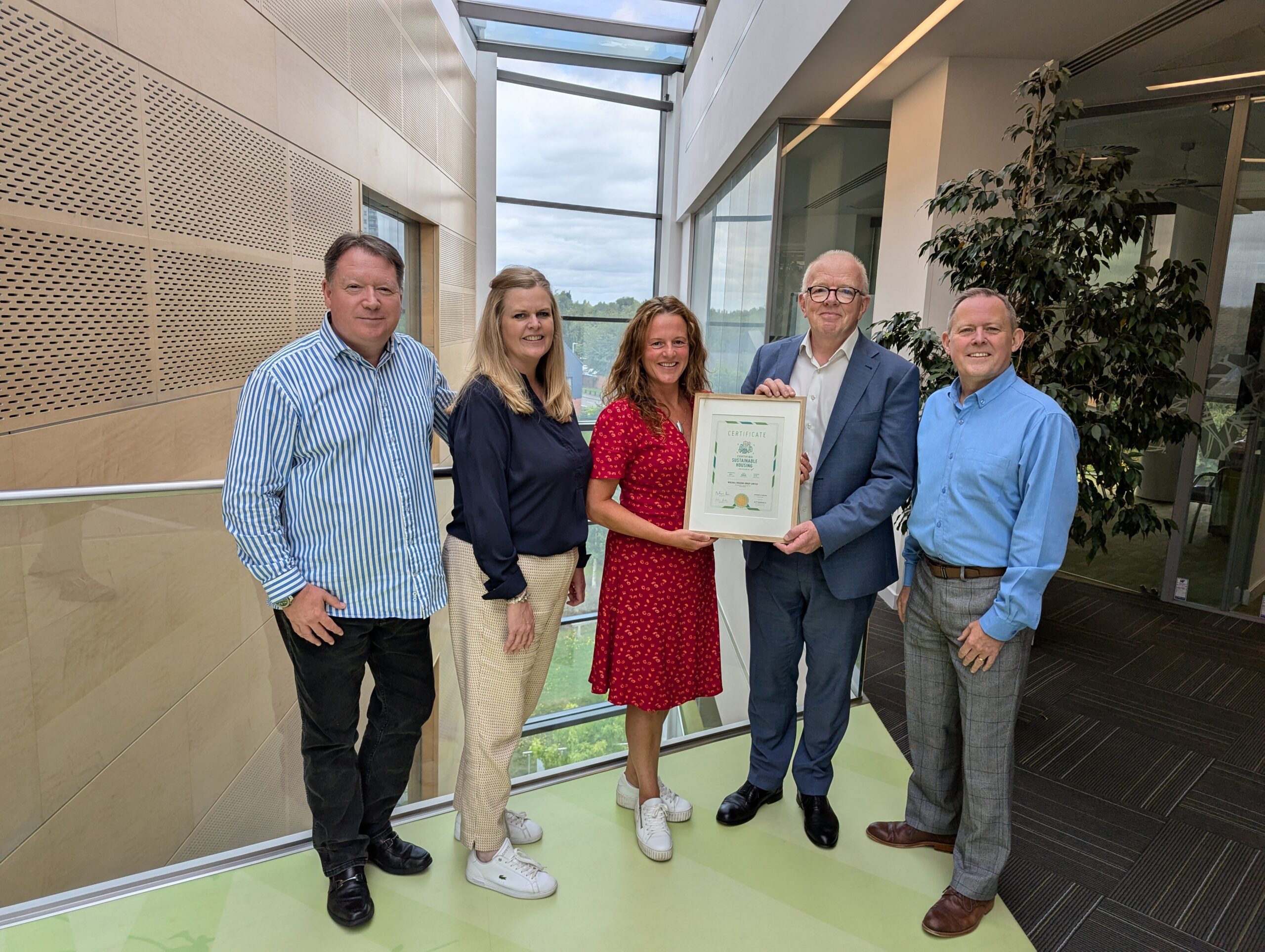 whg reaccredited for sustainability work